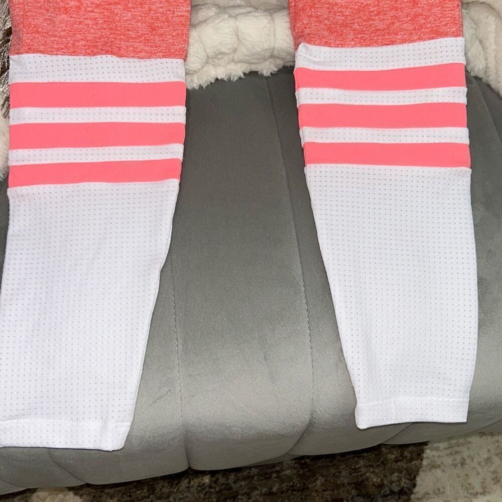 Bombshell sportswear sock leggings nwt orange sz m - Picture 5 of 5